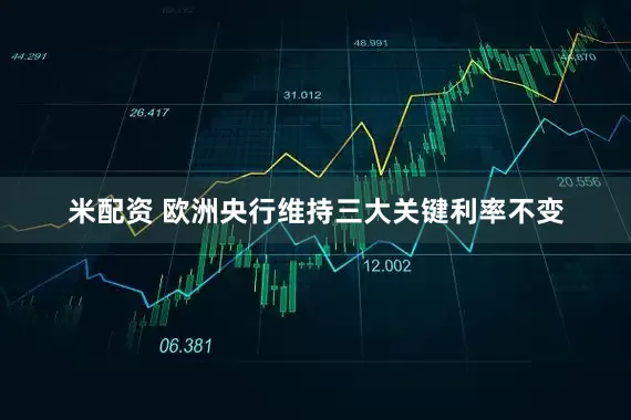 米配资 欧洲央行维持三大关键利率不变